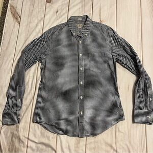Quality Woven Shirts Tailored by J Crew Men's Slim Fit Medium 100% Cotton